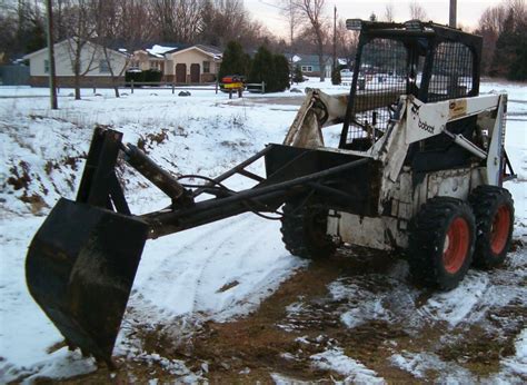 homemade skid steer backhoe|backhoe attachments for skid steer.